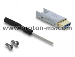 Кабел Delock Active Optical Cable, HDMI мъжко - HDMI мъжко, 4K 60 Hz, 10 m