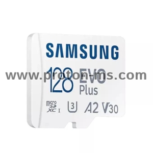 Memory card Samsung EVO Plus microSD Card(2021), 128GB, Adapter