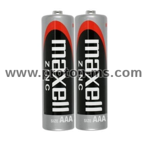 Цинково Манганова батерия MAXELL R03 1,5V /2 бр. в опаковка/