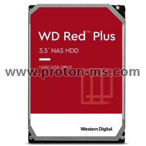 Хард диск WD Red Plus, 12TB, 256MB Cache, SATA3 6Gb/s
