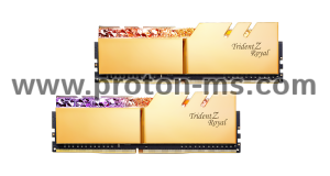 Memory G.SKILL Trident Z Royal 32GB(2x16GB) DDR4 PC4-32000 4000MHz CL19 F4-4000C19D-32GTRG