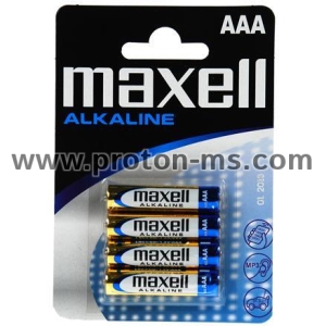 MAXELL Alkaline Battery LR03 / 4 pcs. pack / 1.5V