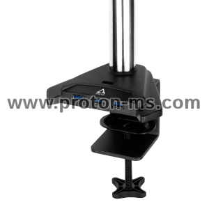 Desk Mount Dual Monitor Arm ARCTIC Z2 (Gen3), 34", 8 kg, 4 x USB 3.2 Gen1, Black
