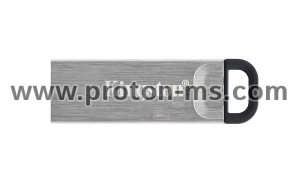 USB памет KINGSTON DataTraveler Kyson 128GB, USB 3.2 Gen 1, Сребрист