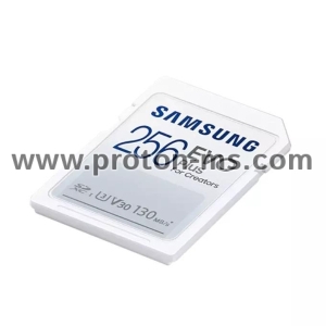 Memory card Samsung EVO Plus SD Card (2021), 256GB, White