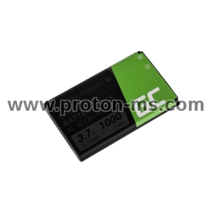 Mobile battery GREEN CELL BL-5C, for Nokia 105 2700 3110 5130 6230 E50, 3.7V, 1050mAh