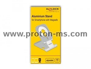 Delock Smartphone Stand Holder adjustable for MagSafe aluminium