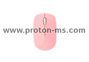 Безжична оптична мишка RAPOO M100 Silent, Multi-mode, безшумна, Розов