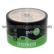 DVD+R MAXELL, 4,7 GB, 16x, 50 pk