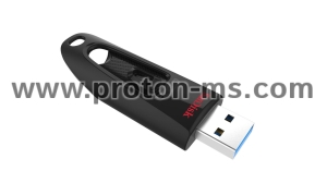 USB stick SanDisk Ultra USB 3.0, 128GB, Black