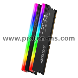 Memory Gigabyte AORUS RGB 16GB DDR4 (2x8GB) 3733MHz  CL18-22-22-42 1.4v with Demo Kit