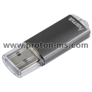 Hama "Laeta" FlashPen, USB 2.0, 16 GB, 10 MB/s, grey