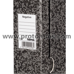 Hama Negative Folder, 4 D-Rings, Fill Height 45 mm, with Dust Protection Sleeve