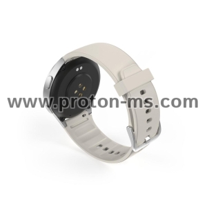 Hama "8900" Smart Watch, GPS, AMOLED 1.32", Telephone Function, Alexa, Round, si