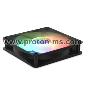 Комплект вентилатори NZXT F140 RGB Core Black, 2 x 140mm, RGB Контролер