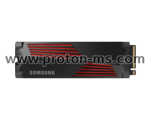 SSD SAMSUNG 990 PRO with Heatsink, 1TB, M.2 Type 2280, MZ-V9P1T0CW