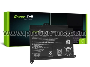 Laptop Battery for BP02XL  HP Pavilion 15-AU 15-AU051NW 15-AU071NW 15-AU102NW 15-AU107NW 15-AW 15-AW010NW  7,7V 4400mAh  GREEN CELL