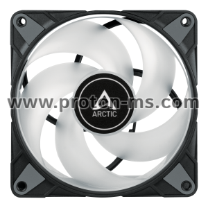 Вентилатори ARCTIC P12 Black, A-RGB, 120mm, 3 Fan комплект