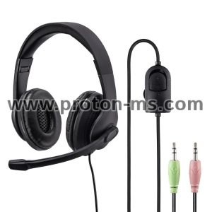 Hama "HS-P200" PC Office Headset, Stereo, black