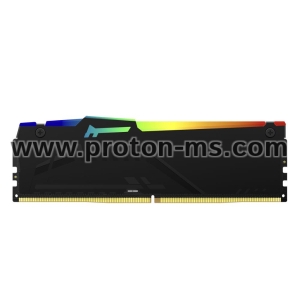 Памет Kingston FURY Beast Black RGB 64GB(2x32GB) DDR5 6000MHz CL36 KF560C36BBEAK2-64