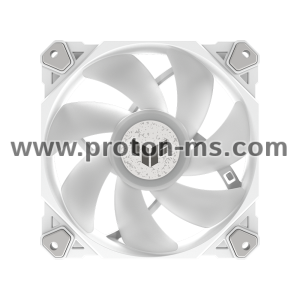 Вентилатор ASUS TUF GAMING TF120 WHITE EDITION, 120mm, 1900 rpm, ARGB