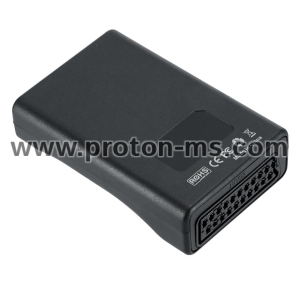 Видео конвертор Estillo ASK-ST001, Scart женско - HDMI женско, Черен