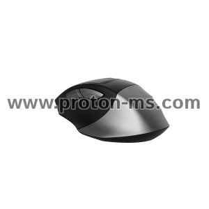 Безжична мишка A4tech FB35CS Fstyler, Bluetooth, 2.4GHz, Литиево-йонна батерия, Безшумна, Сив