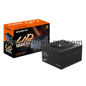 Power Supply Gigabyte UD1000GM, 1000W, 80+ GOLD, Modular