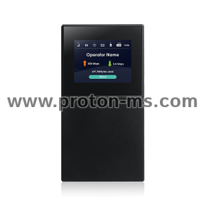 Wireless router ZYXEL NR2301, 5G, AX1800, battery, 2.4" LCD