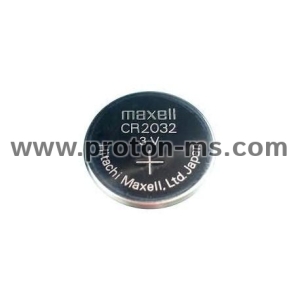 Lithium Button Battery MAXELL CR2032 3V, BULK