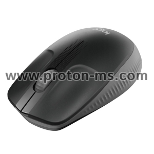 Wireless Mouse Logitech M190 Full-Size, Charcoal