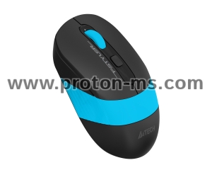 Optical Mouse A4tech FG10S Fstyler, Wireless, silent, Blue
