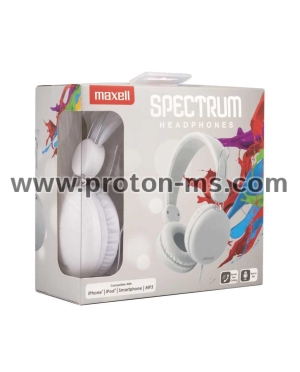 Headphones MAXELL HP SPECTRUM, SMS-10S , Whilte