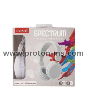 Headphones MAXELL HP SPECTRUM, SMS-10S , Whilte