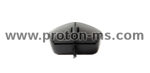 Оптична мишка RAPOO N100, USB, Черен