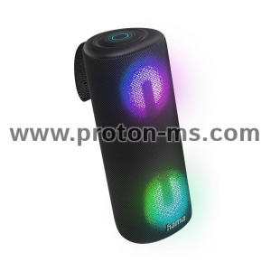 Hama Bluetooth® "Pipe 3.0" Loudspeaker, Waterproof, 24 W, black