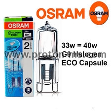 Халогенна лампа 220V 33W G9 clear Osram 