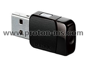 Wireless Adapter D-Link Wireless AC600MU‑MIMO, USB 2.0