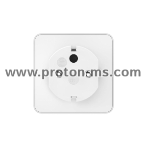 Смарт контакт HAMA Mini, WiFi, 3680W, 16A, Гласов контрол / приложения, Бял