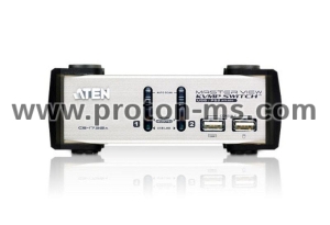 KVMP switch ATEN CS1732A 2-port, PS/2-USB, VGA/Audio