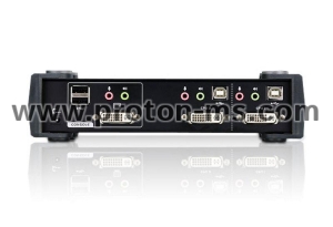 KVMP switch ATEN CS1762A-AT 2-port, USB, DVI, Audio