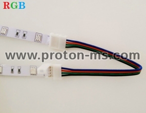Гъвкав конектор за RGB LED лента 10mm GKLRGB
