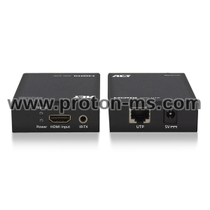 HDMI Extender (усилвател) ACT AC7810, усилва HDMI сигнал до 60 м по UTP кабел