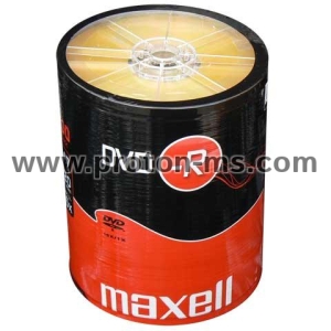 DVD-R MAXELL, 4,7 GB, 16x, 100 pk
