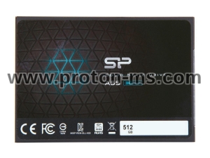SSD SILICON POWER A55, 2.5", 512 GB, SATA3 3D NAND flash