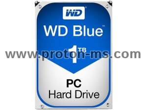Хард диск WD Blue, 1TB, 7200rpm, 64MB, SATA 3