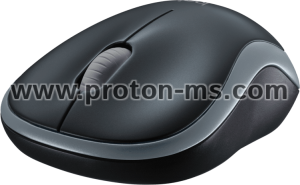 Wireless optical mouse LOGITECH M185, Swift Grey, USB