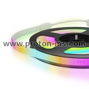 Hama LED Strips, RGBW, WLAN Light Strip, Dimmable, Self-adhesive, Cuts to Size