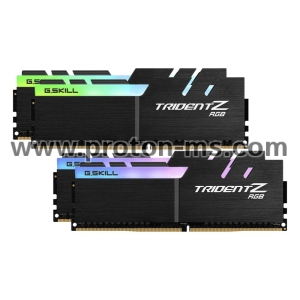 Memory G.SKILL Trident Z RGB 64GB(4x16GB) DDR4 PC4-28800 3600MHz CL17 F4-3600C17Q-64GTZR