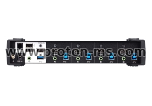 KVMP switch ATEN CS1824 4-port, 4K, USB 3.0, HDMI Audio